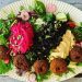 Hummus & Falafel Mezze Salad